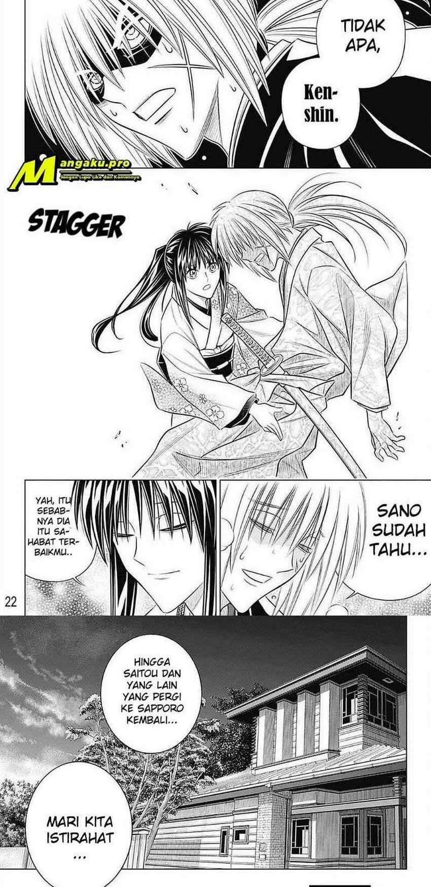 Rurouni Kenshin: Meiji Kenkaku Romantan – Hokkaido-hen Chapter 35 Gambar 14