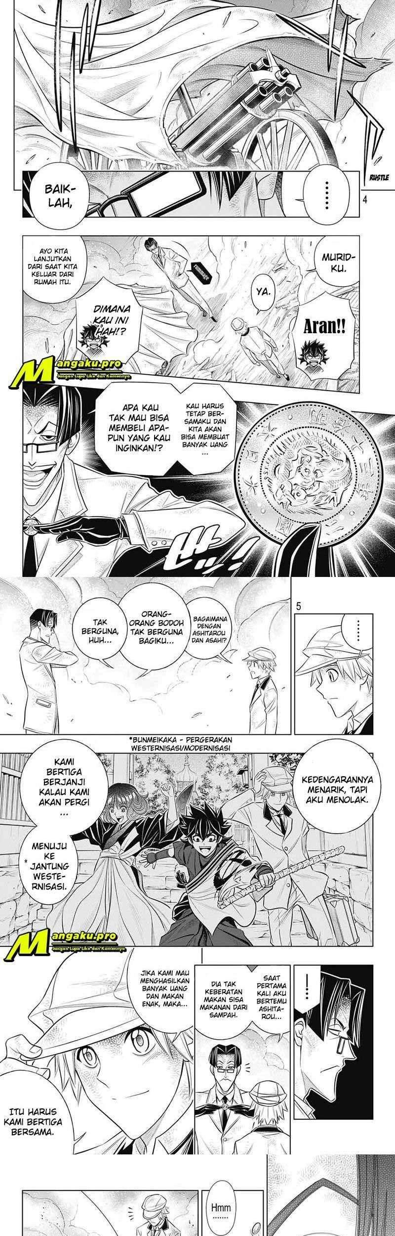 Rurouni Kenshin: Meiji Kenkaku Romantan – Hokkaido-hen Chapter 34 Gambar 3