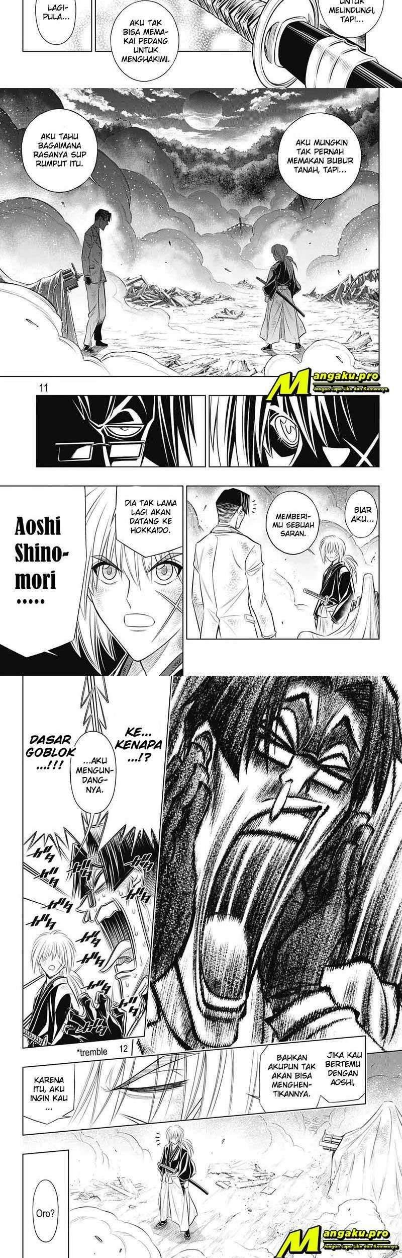 Rurouni Kenshin: Meiji Kenkaku Romantan – Hokkaido-hen Chapter 34 Gambar 7