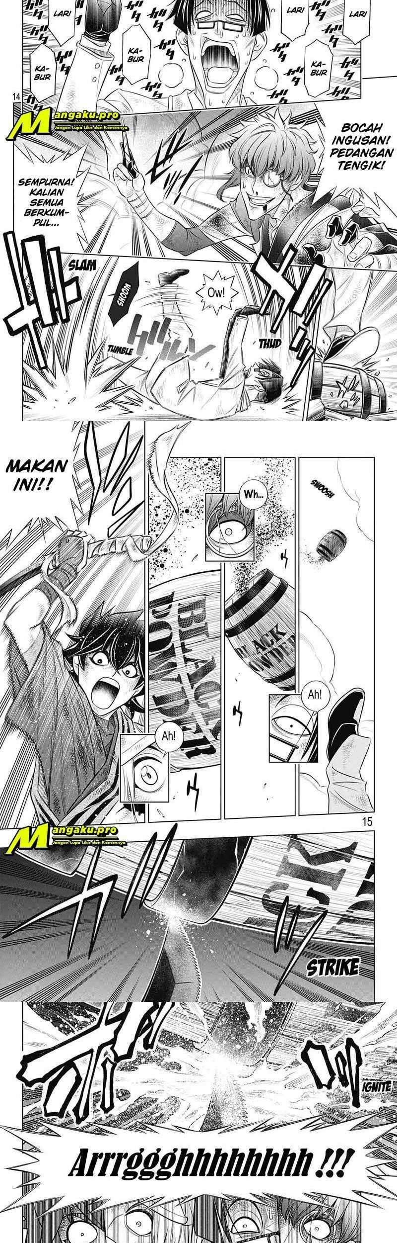 Rurouni Kenshin: Meiji Kenkaku Romantan – Hokkaido-hen Chapter 34 Gambar 9