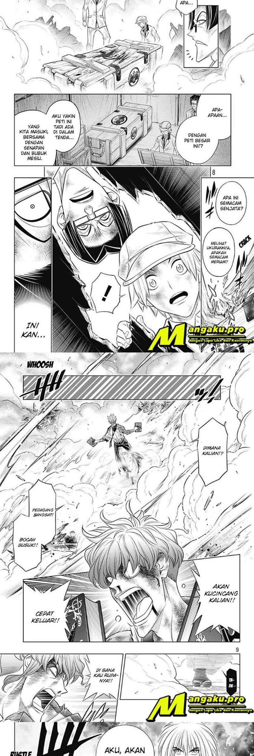 Rurouni Kenshin: Meiji Kenkaku Romantan – Hokkaido-hen Chapter 33 Gambar 5