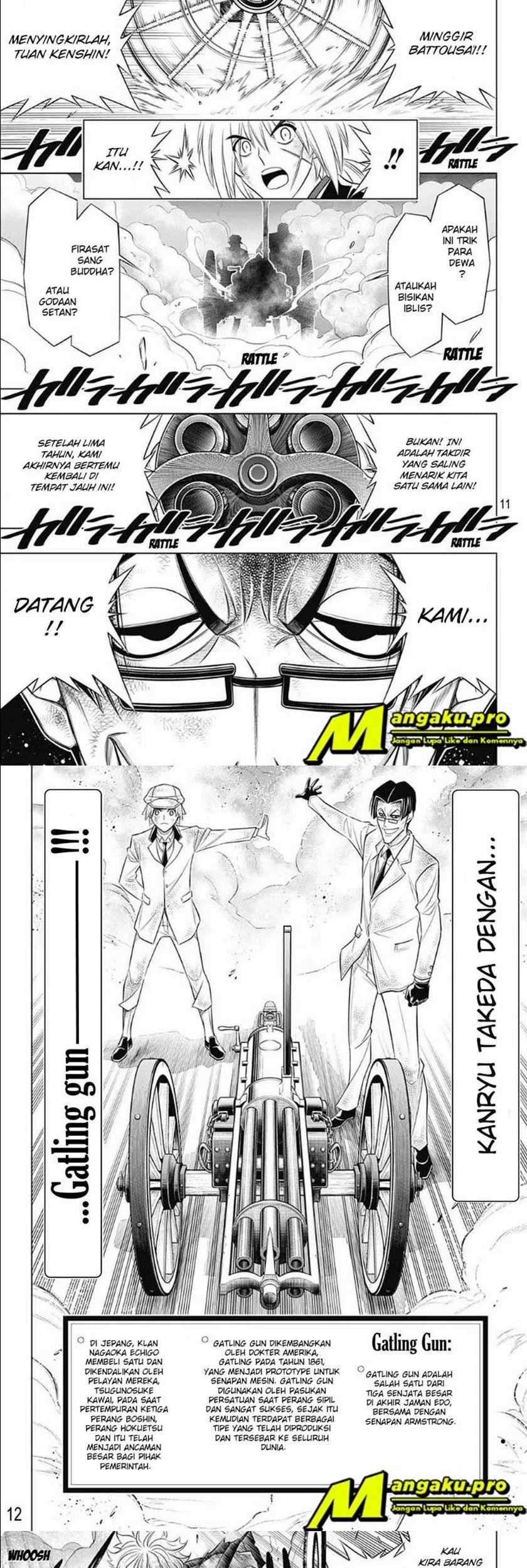 Rurouni Kenshin: Meiji Kenkaku Romantan – Hokkaido-hen Chapter 33 Gambar 7