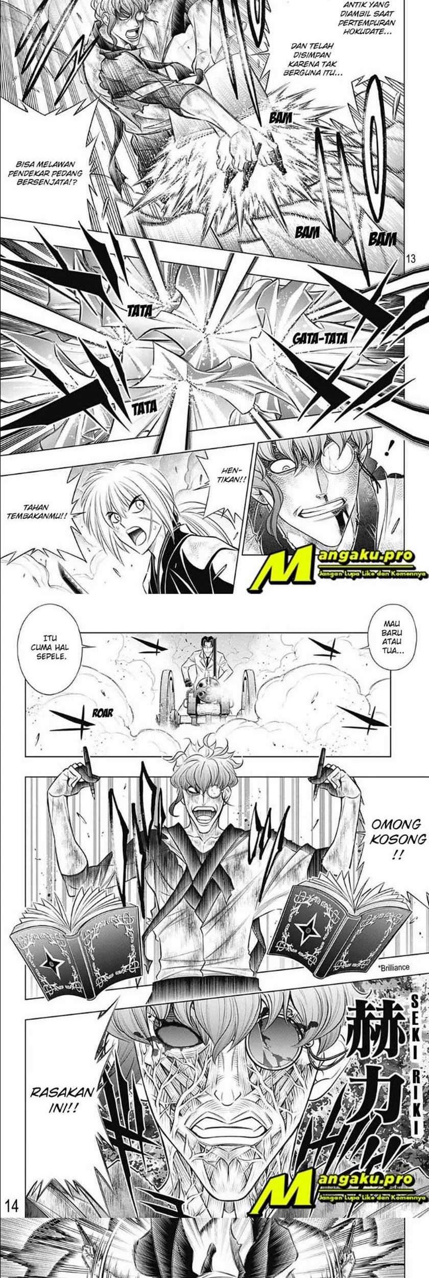 Rurouni Kenshin: Meiji Kenkaku Romantan – Hokkaido-hen Chapter 33 Gambar 8