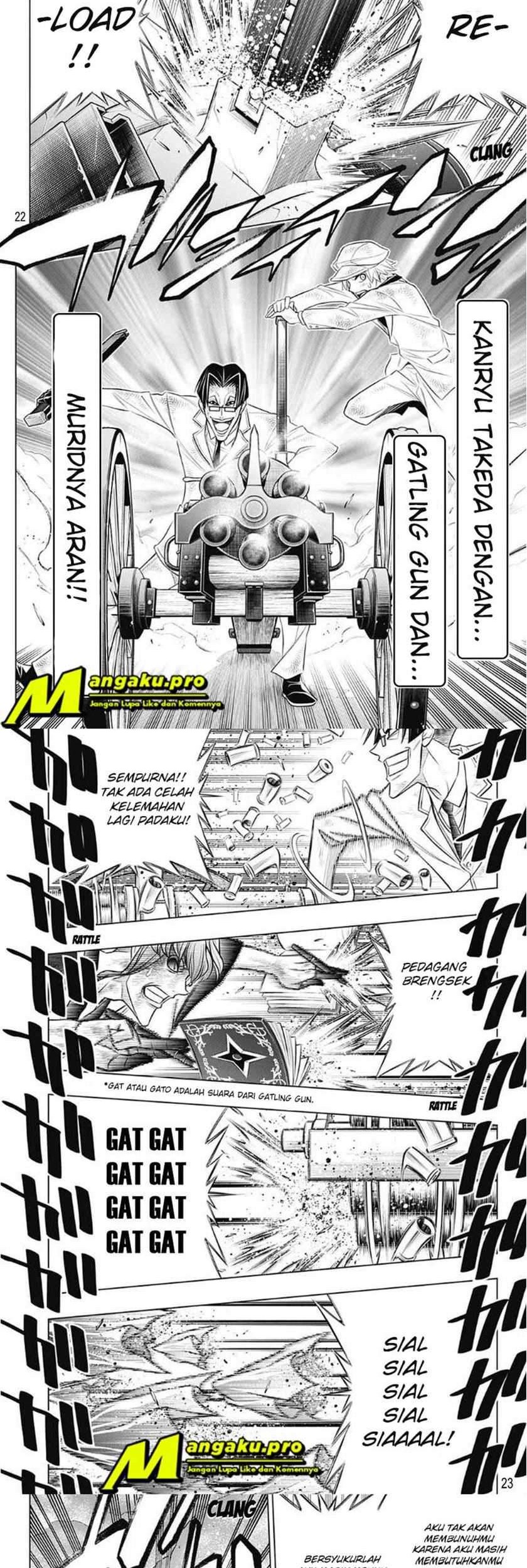 Rurouni Kenshin: Meiji Kenkaku Romantan – Hokkaido-hen Chapter 33 Gambar 12