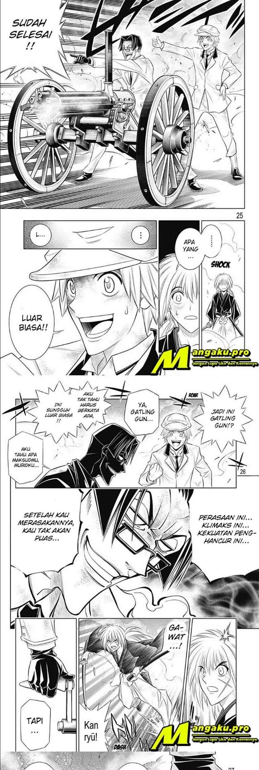 Rurouni Kenshin: Meiji Kenkaku Romantan – Hokkaido-hen Chapter 33 Gambar 14