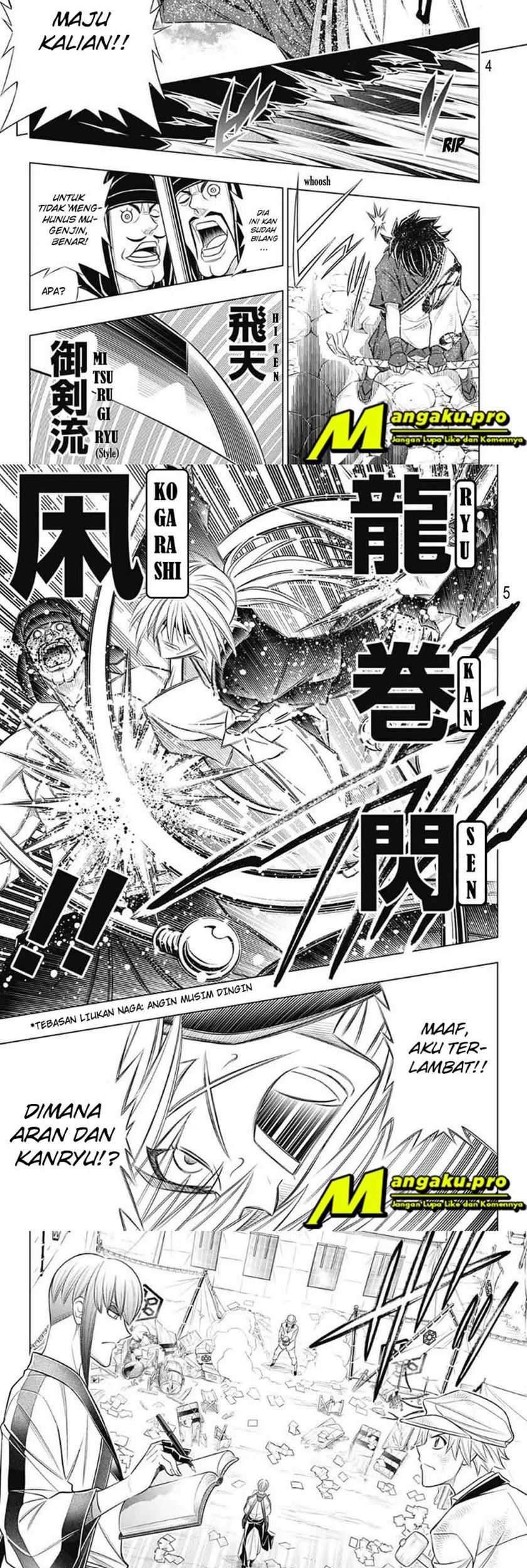 Rurouni Kenshin: Meiji Kenkaku Romantan – Hokkaido-hen Chapter 32 Gambar 3