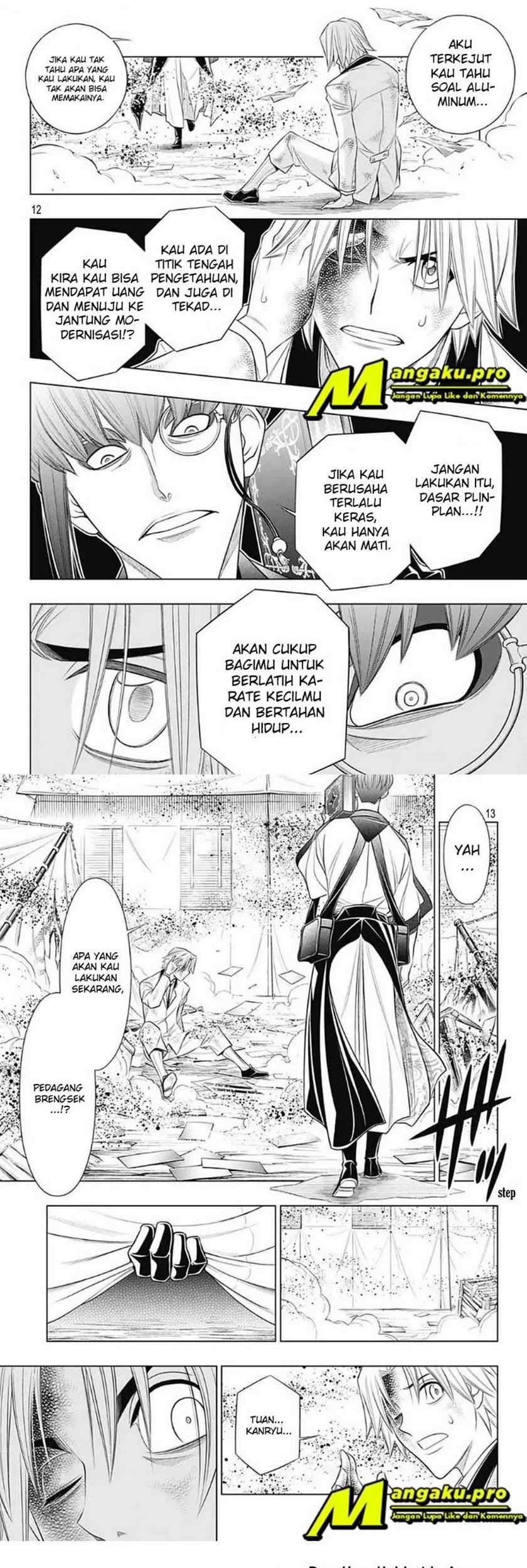 Rurouni Kenshin: Meiji Kenkaku Romantan – Hokkaido-hen Chapter 32 Gambar 8