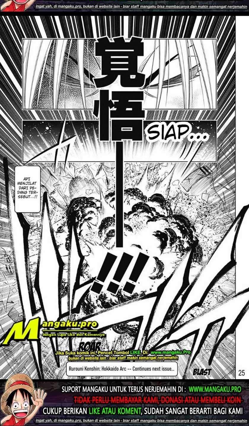 Rurouni Kenshin: Meiji Kenkaku Romantan – Hokkaido-hen Chapter 32 Gambar 15
