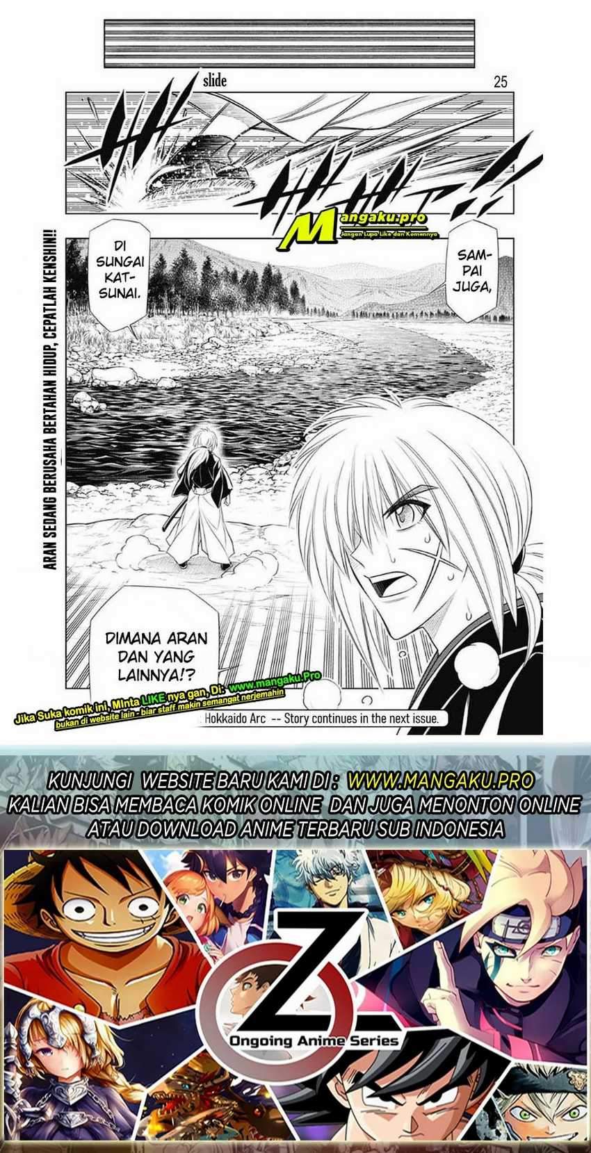Rurouni Kenshin: Meiji Kenkaku Romantan – Hokkaido-hen Chapter 31 Gambar 26