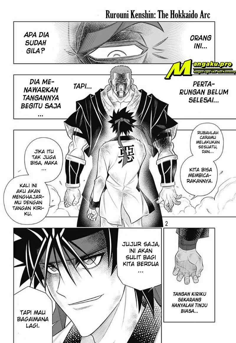 Rurouni Kenshin: Meiji Kenkaku Romantan – Hokkaido-hen Chapter 31 Gambar 3