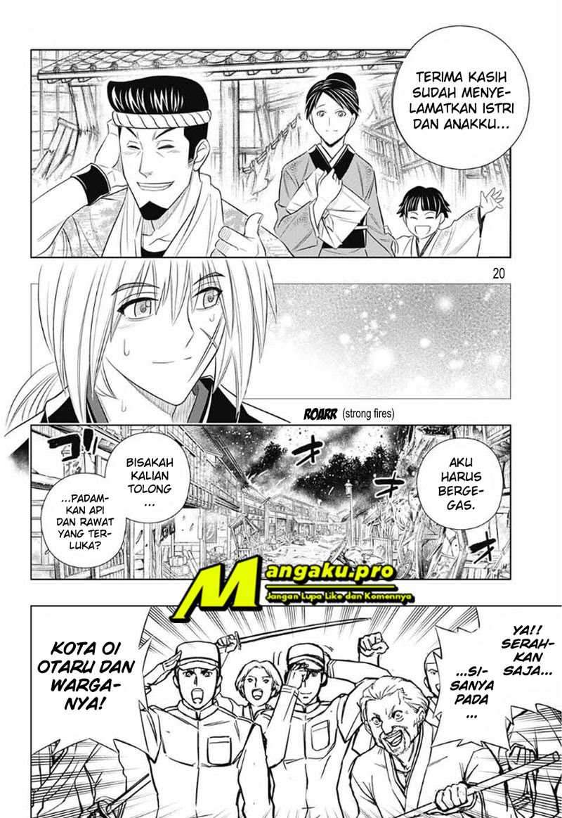 Rurouni Kenshin: Meiji Kenkaku Romantan – Hokkaido-hen Chapter 29 Gambar 20