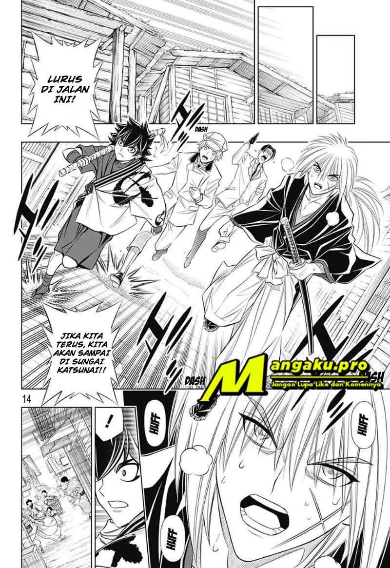 Rurouni Kenshin: Meiji Kenkaku Romantan – Hokkaido-hen Chapter 28 Gambar 14