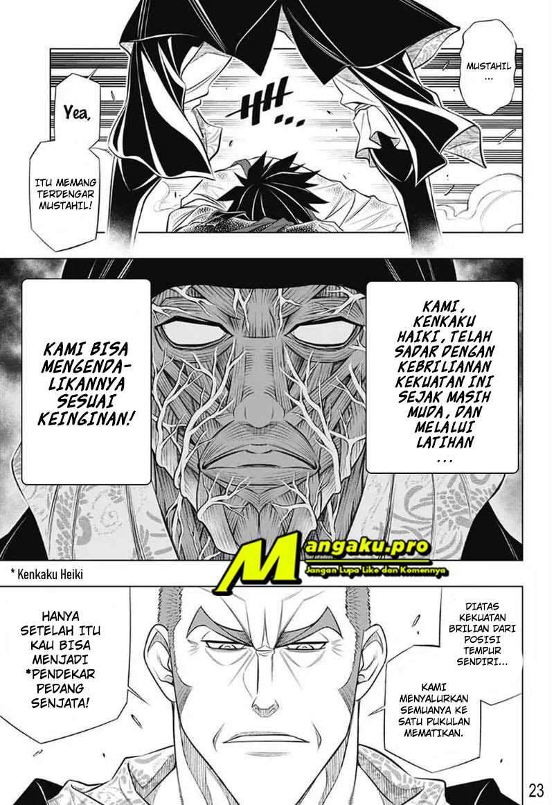 Rurouni Kenshin: Meiji Kenkaku Romantan – Hokkaido-hen Chapter 28 Gambar 23