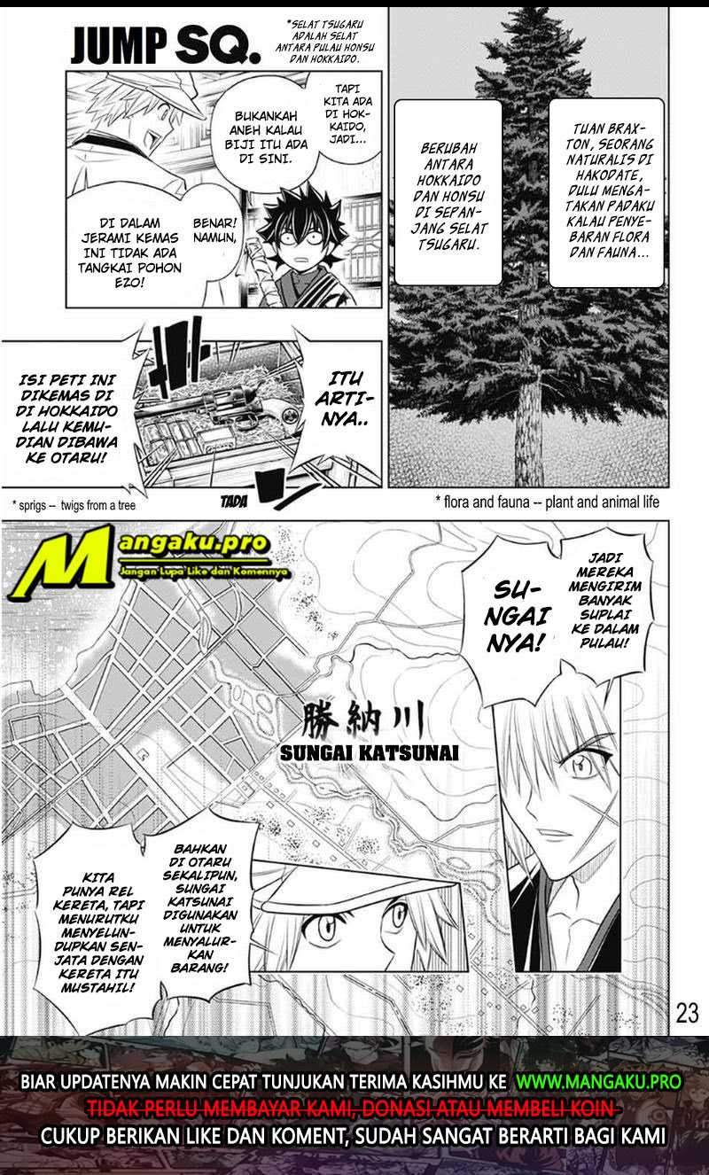 Rurouni Kenshin: Meiji Kenkaku Romantan – Hokkaido-hen Chapter 27 Gambar 25