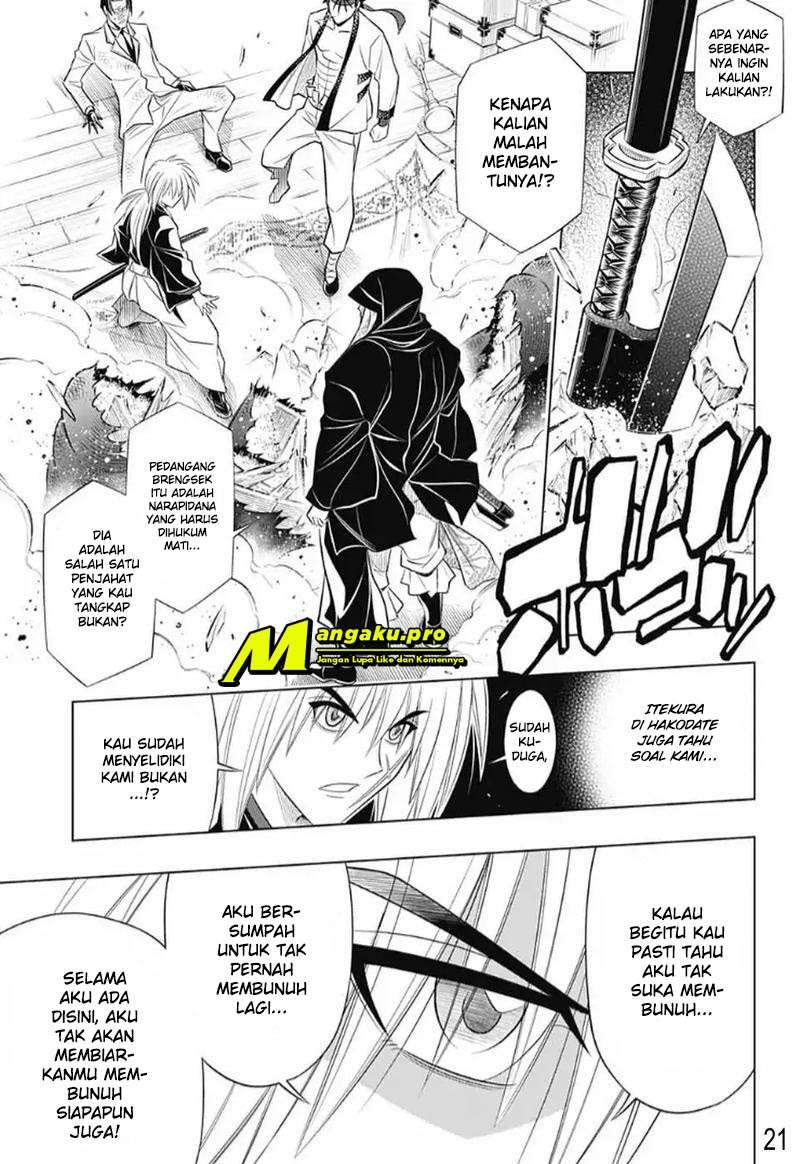Rurouni Kenshin: Meiji Kenkaku Romantan – Hokkaido-hen Chapter 26 Gambar 23