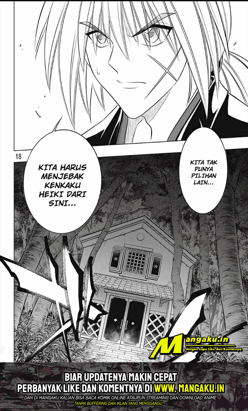 Rurouni Kenshin: Meiji Kenkaku Romantan – Hokkaido-hen Chapter 25 Gambar 19