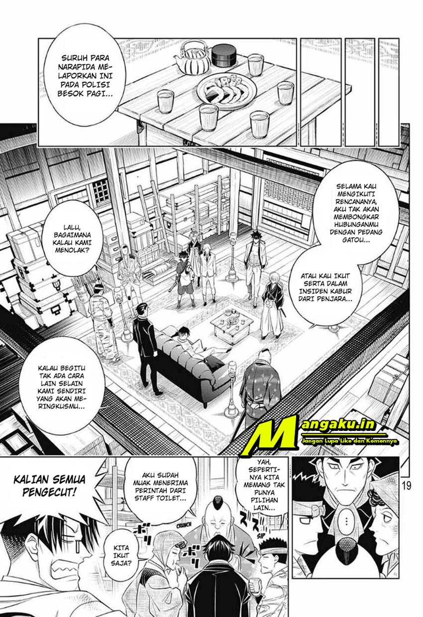 Rurouni Kenshin: Meiji Kenkaku Romantan – Hokkaido-hen Chapter 25 Gambar 20
