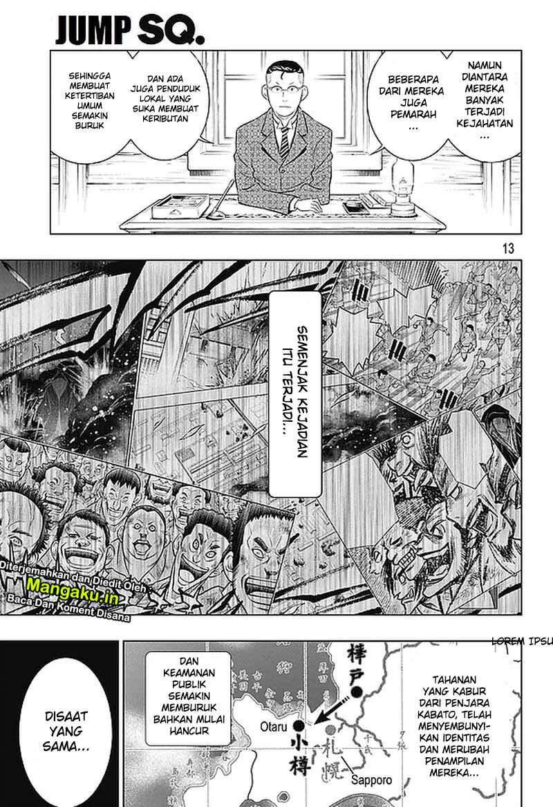 Rurouni Kenshin: Meiji Kenkaku Romantan – Hokkaido-hen Chapter 23 Gambar 15