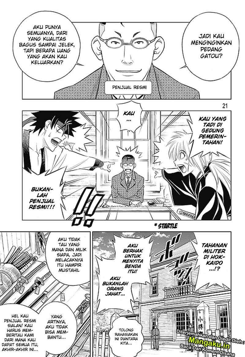 Rurouni Kenshin: Meiji Kenkaku Romantan – Hokkaido-hen Chapter 23 Gambar 23