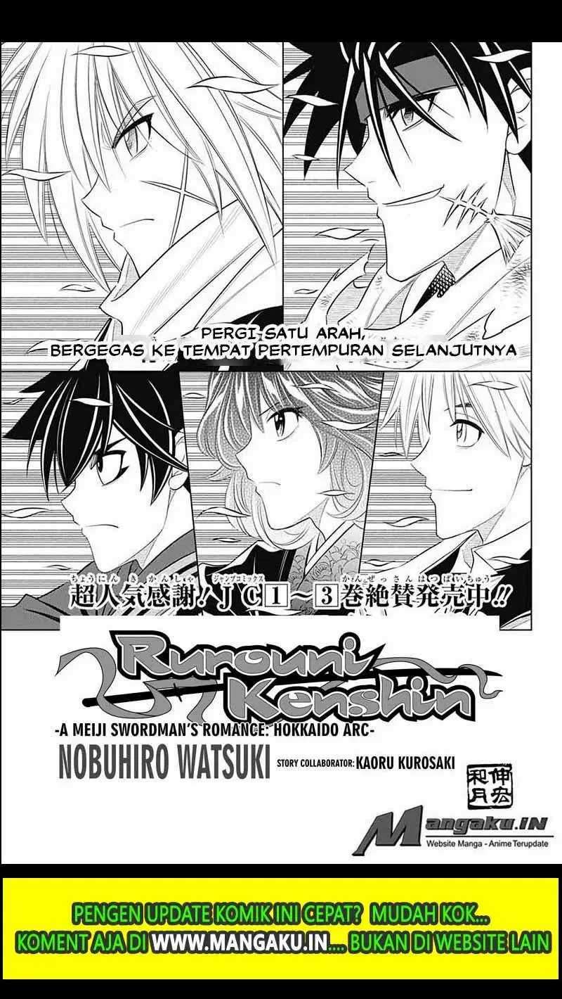 Baca Rurouni Kenshin: Meiji Kenkaku Romantan – Hokkaido-hen Chapter 22 Gambar 2