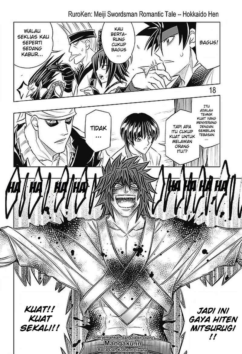 Rurouni Kenshin: Meiji Kenkaku Romantan – Hokkaido-hen Chapter 18 Gambar 17
