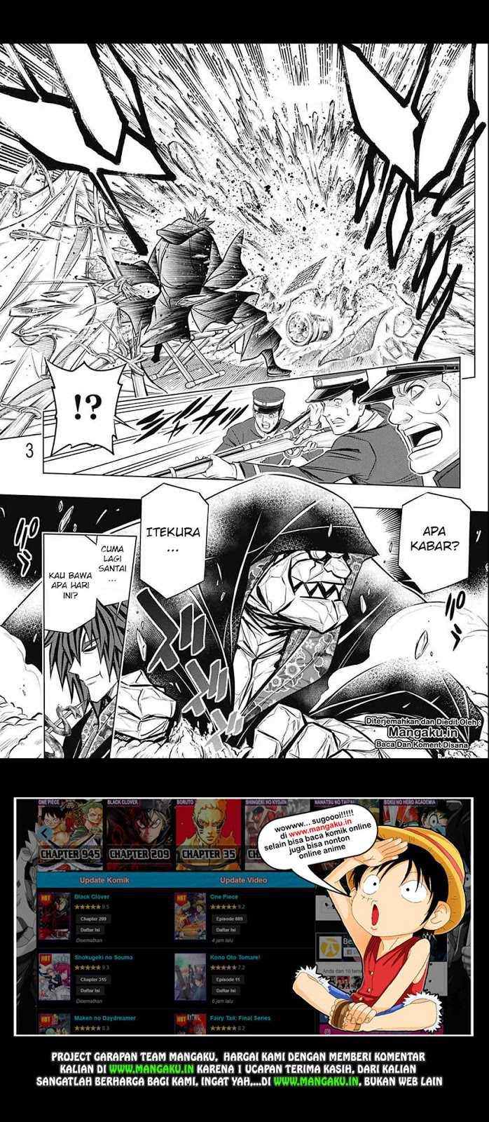 Baca Rurouni Kenshin: Meiji Kenkaku Romantan – Hokkaido-hen Chapter 16 Gambar 2