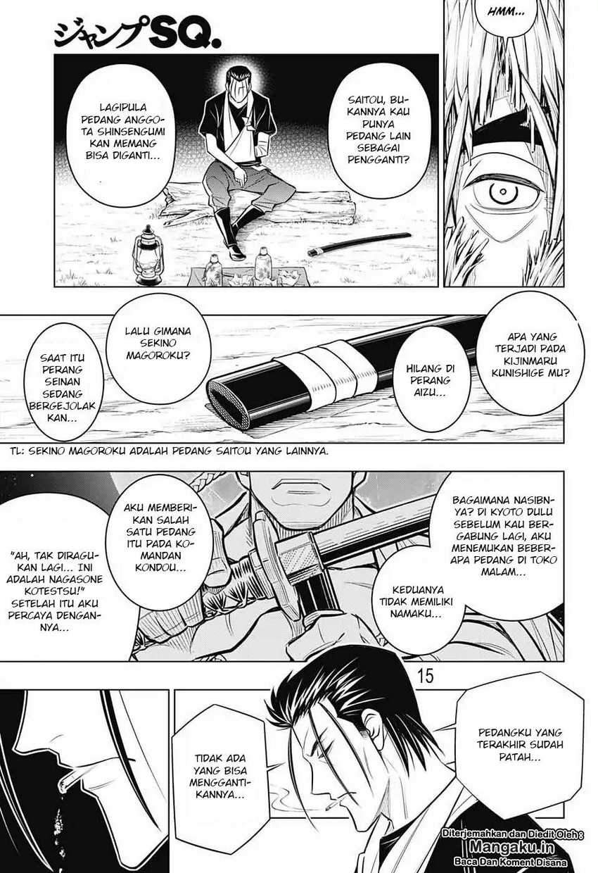 Rurouni Kenshin: Meiji Kenkaku Romantan – Hokkaido-hen Chapter 15 Gambar 15