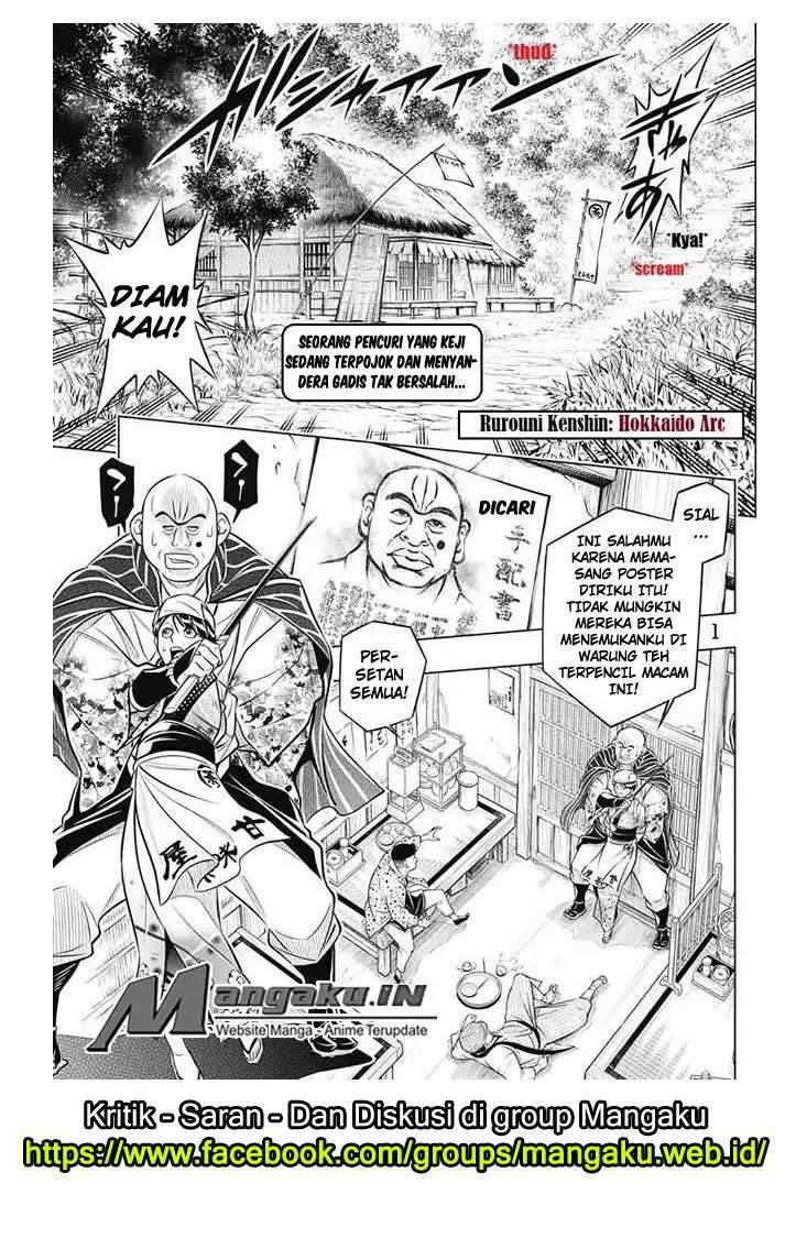 Baca Rurouni Kenshin: Meiji Kenkaku Romantan – Hokkaido-hen Chapter 11 Gambar 2