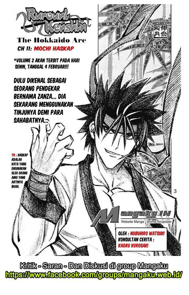 Rurouni Kenshin: Meiji Kenkaku Romantan – Hokkaido-hen Chapter 11 Gambar 4