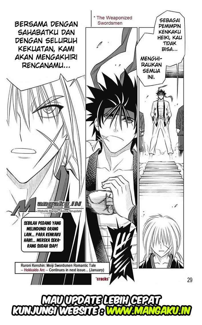 Rurouni Kenshin: Meiji Kenkaku Romantan – Hokkaido-hen Chapter 9 Gambar 28