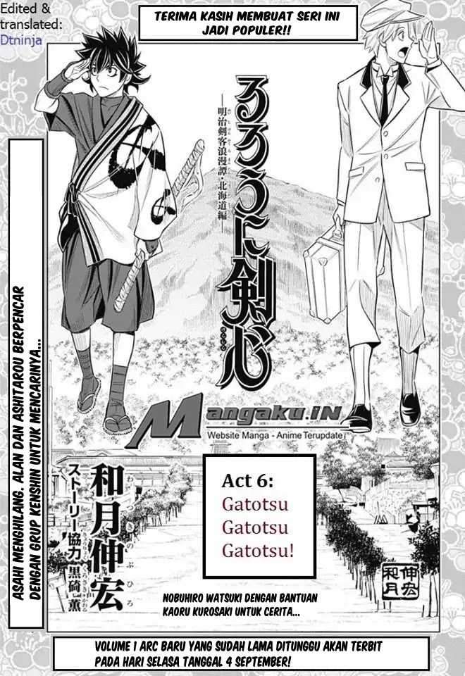 Baca Rurouni Kenshin: Meiji Kenkaku Romantan – Hokkaido-hen Chapter 6 Gambar 2