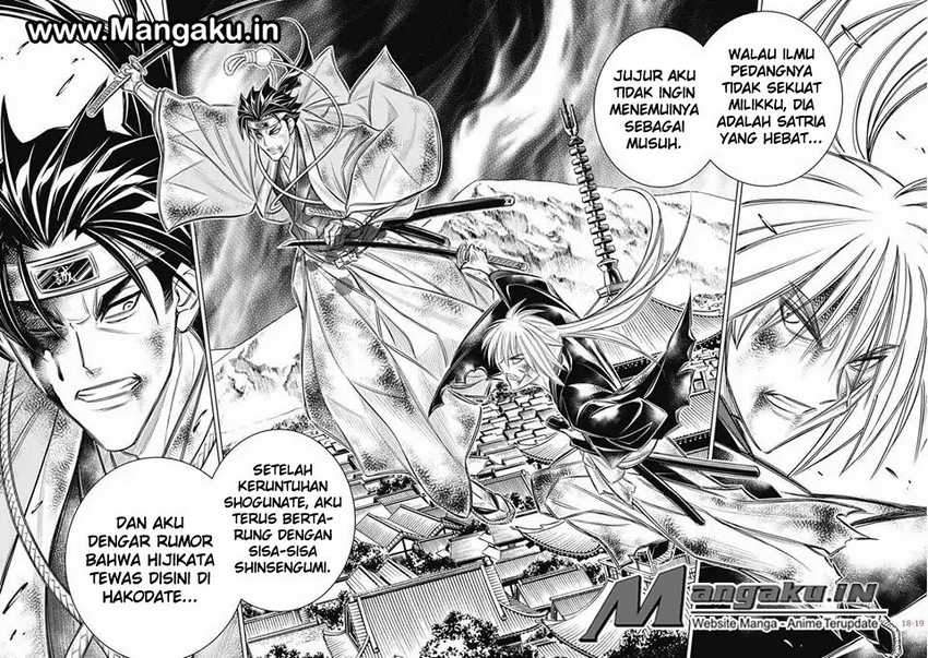 Rurouni Kenshin: Meiji Kenkaku Romantan – Hokkaido-hen Chapter 05 Gambar 18