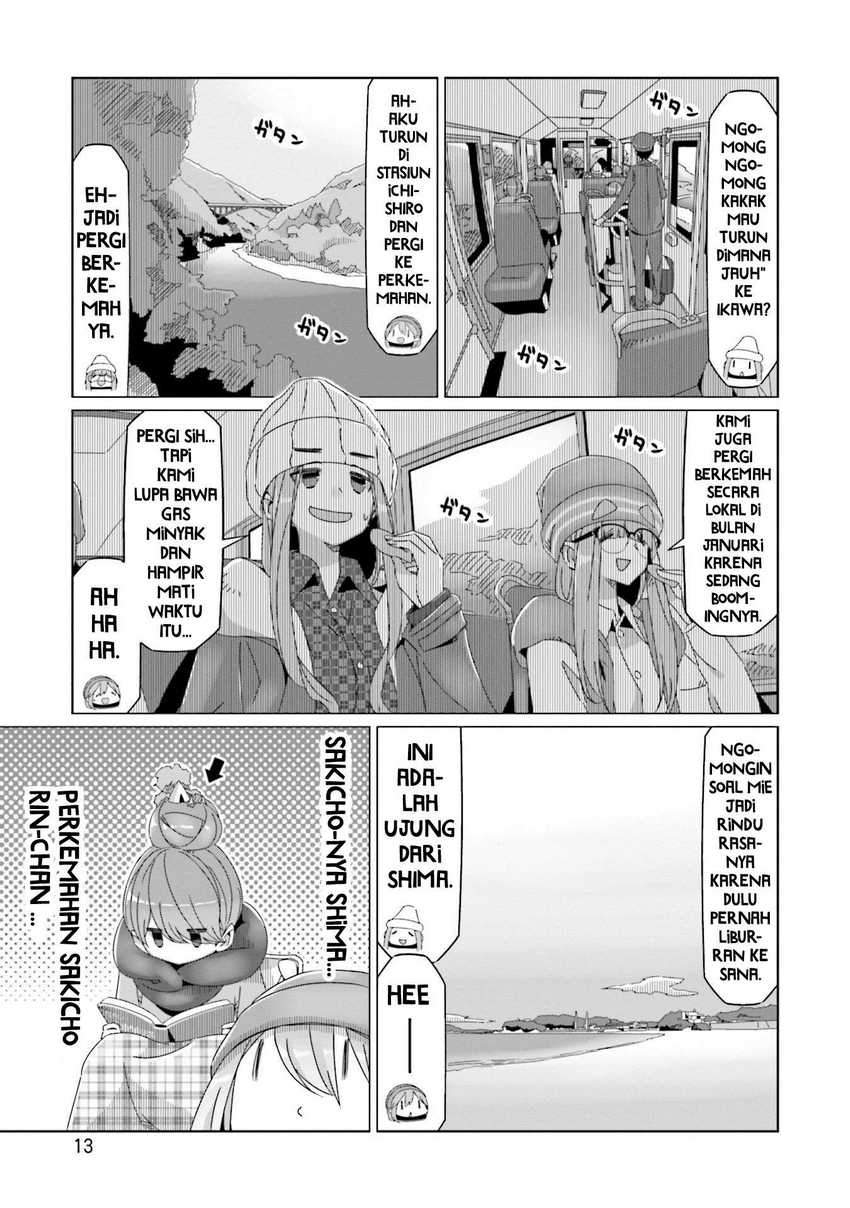 Yuru-Camp Chapter 58 Gambar 16