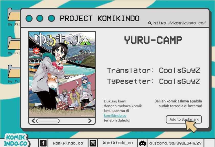 Baca Komik Yuru-Camp Chapter 57.6 Gambar 1