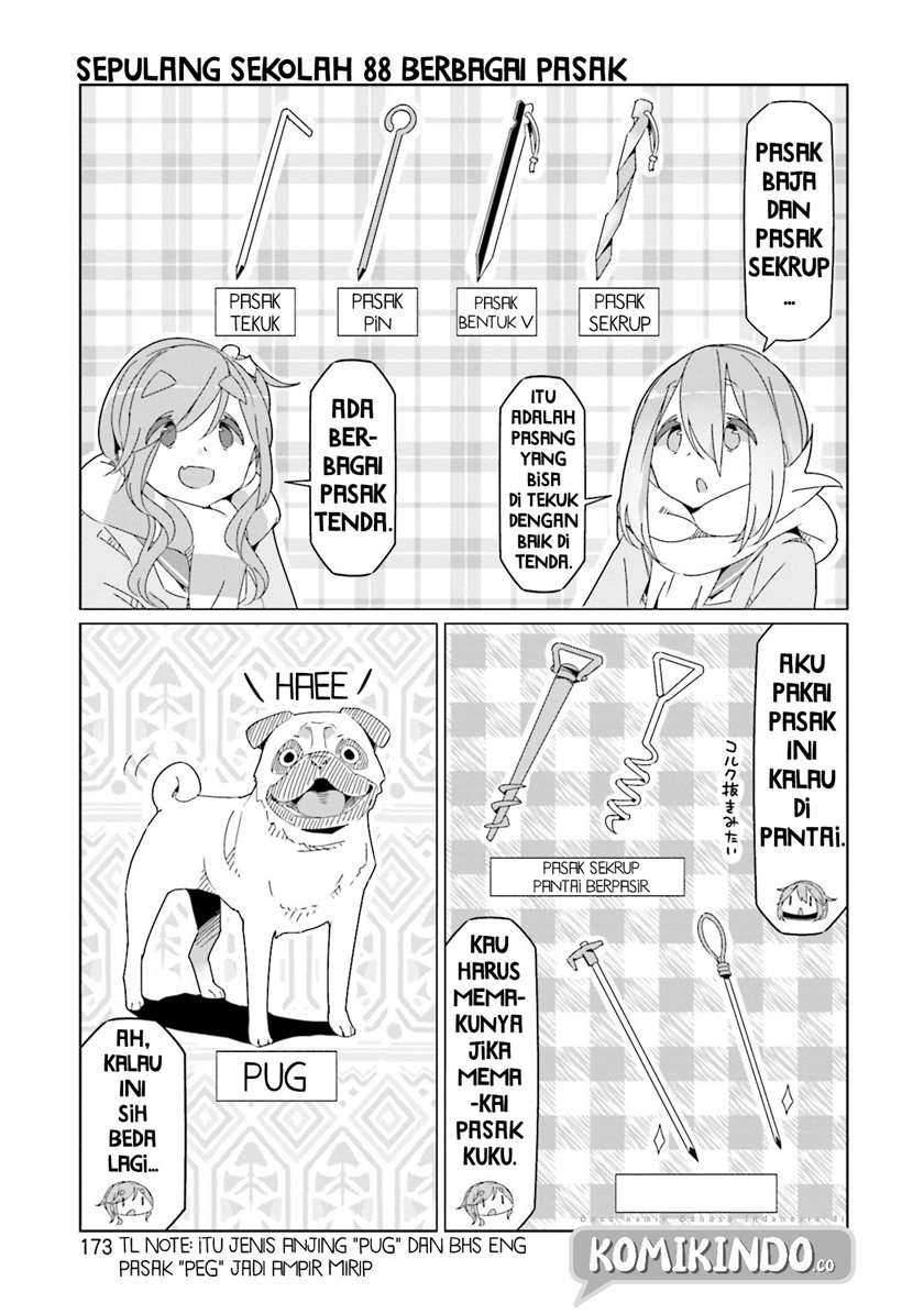 Yuru-Camp Chapter 57.6 Gambar 20