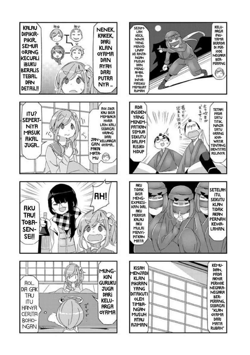 Yuru-Camp Chapter 57.6 Gambar 26