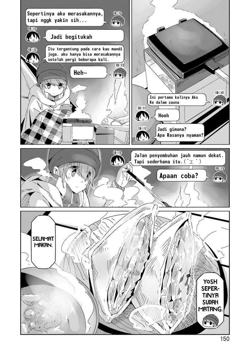 Yuru-Camp Chapter 57.5 Gambar 19