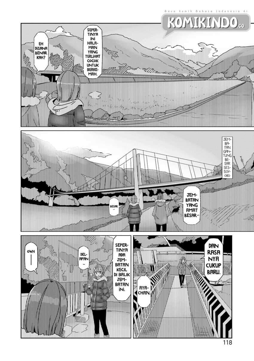 Yuru-Camp Chapter 57 Gambar 13