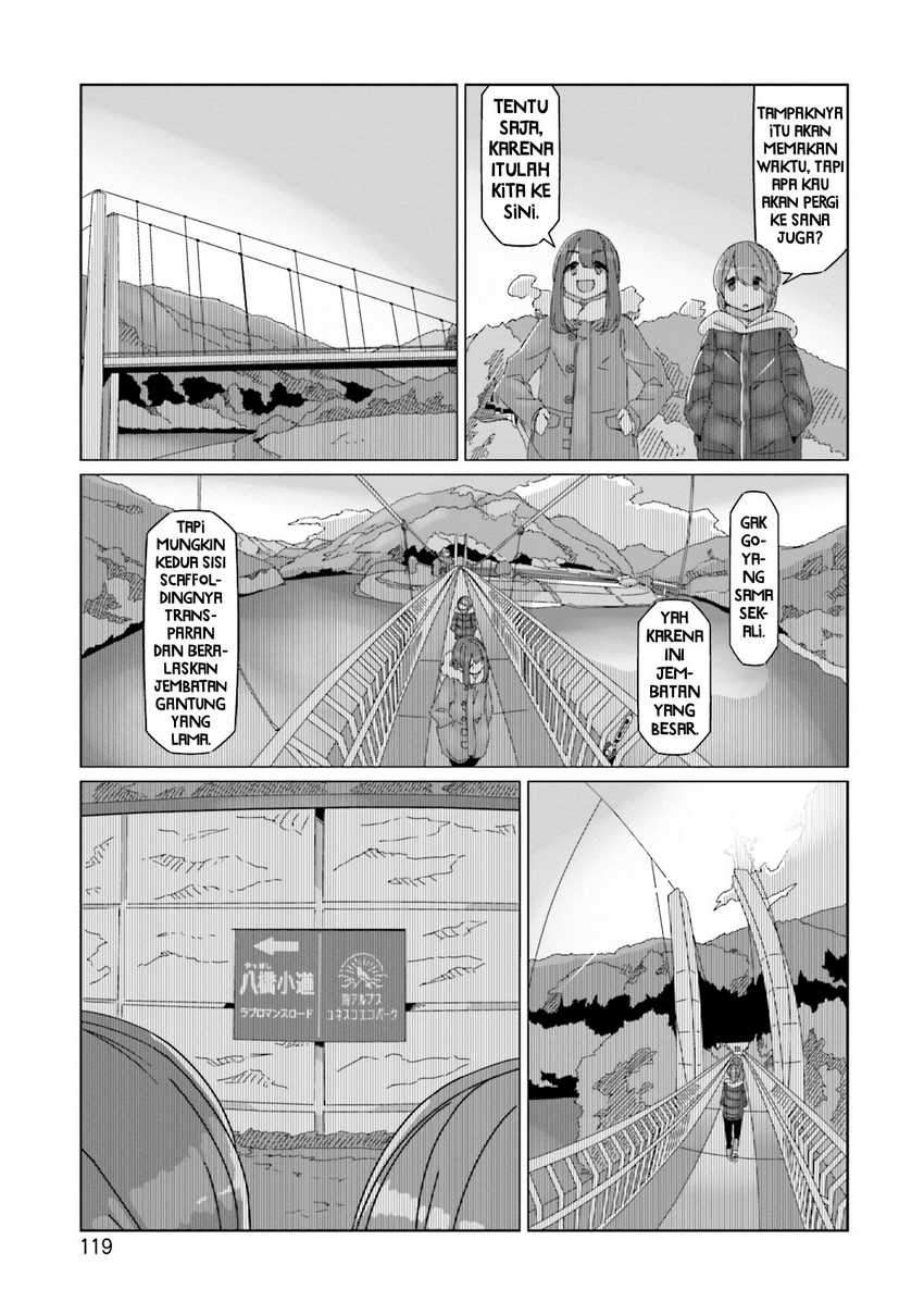 Yuru-Camp Chapter 57 Gambar 14