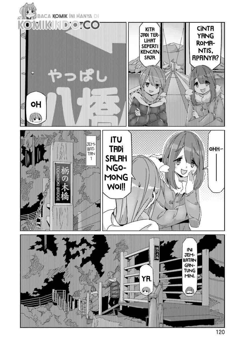 Yuru-Camp Chapter 57 Gambar 15