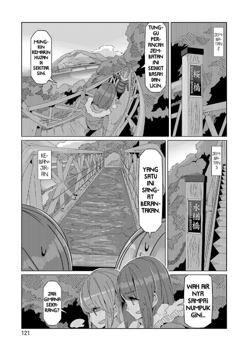Yuru-Camp Chapter 57 Gambar 16