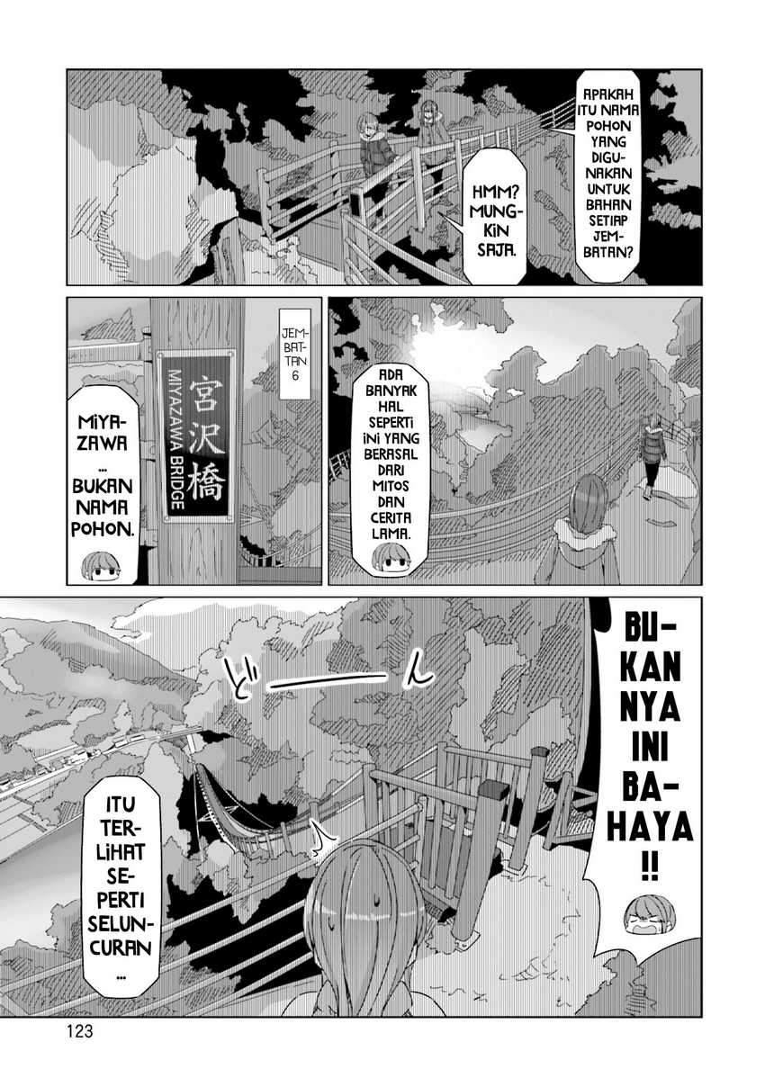 Yuru-Camp Chapter 57 Gambar 18
