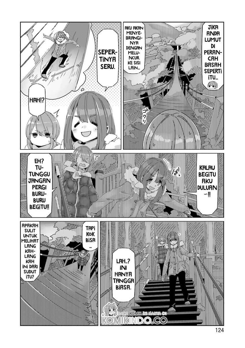 Yuru-Camp Chapter 57 Gambar 19