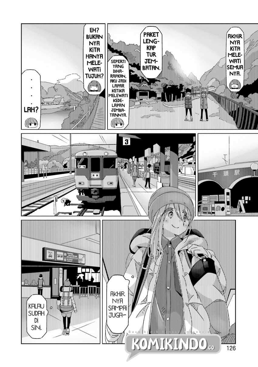 Yuru-Camp Chapter 57 Gambar 21