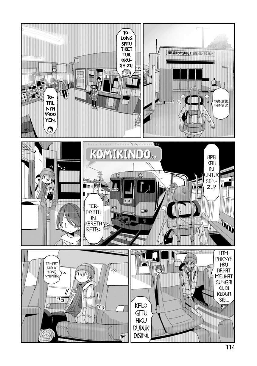 Yuru-Camp Chapter 57 Gambar 9