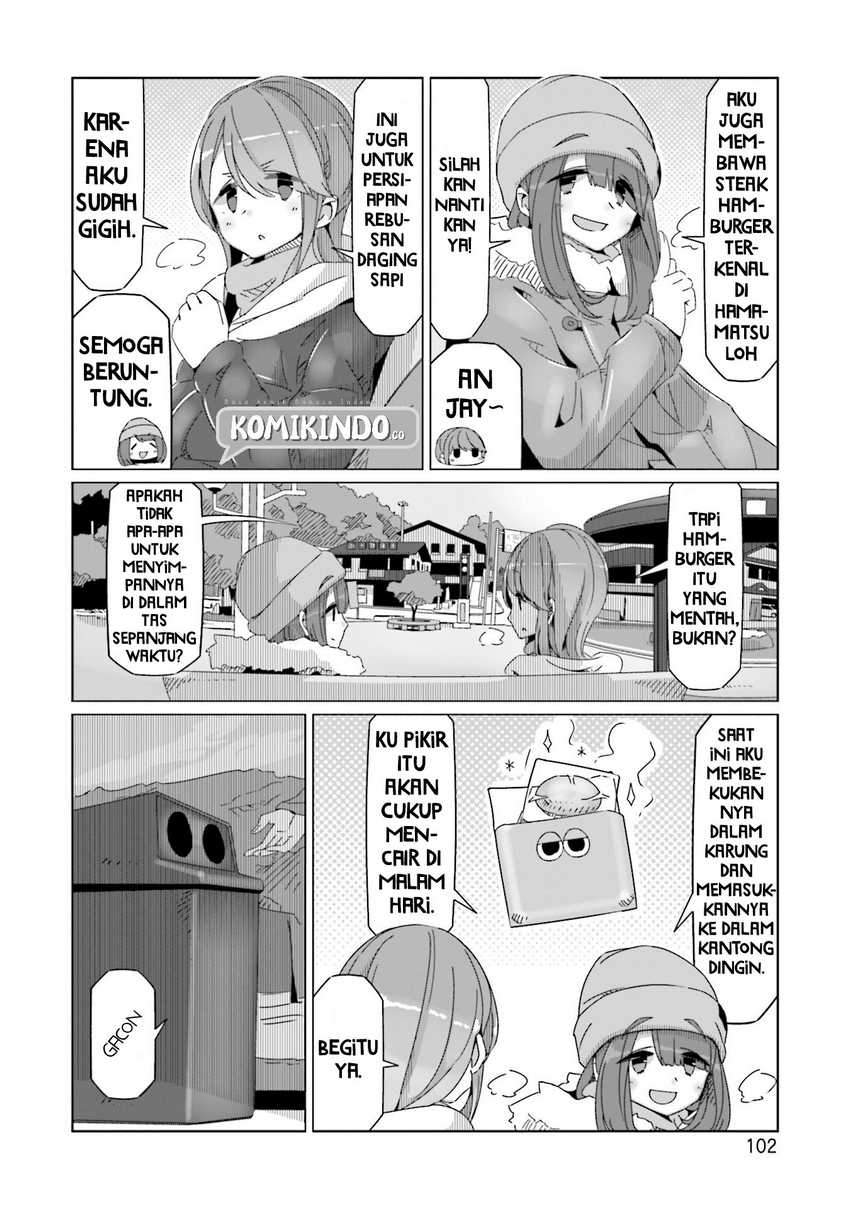 Yuru-Camp Chapter 56 Gambar 23