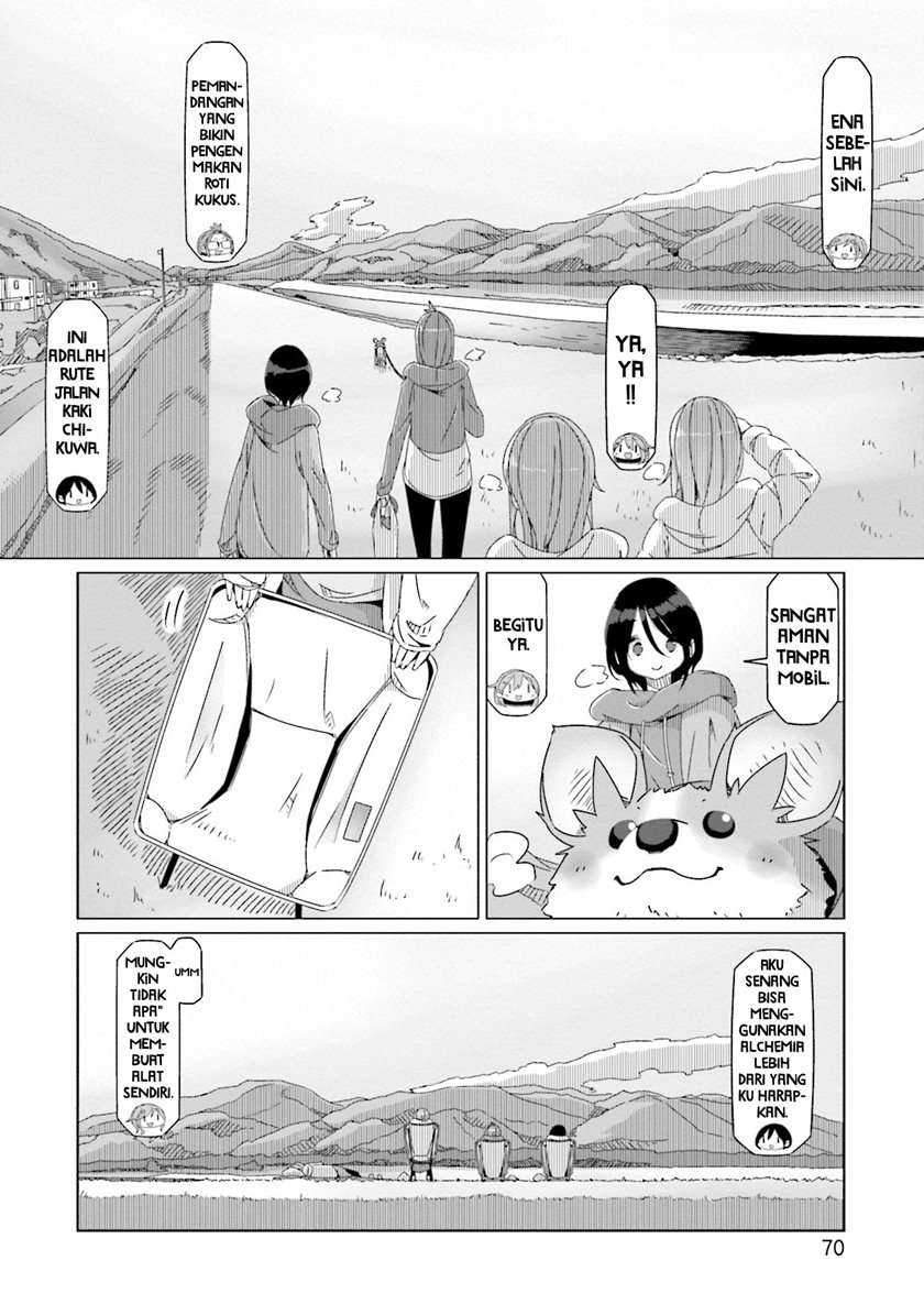 Yuru-Camp Chapter 55 Gambar 17