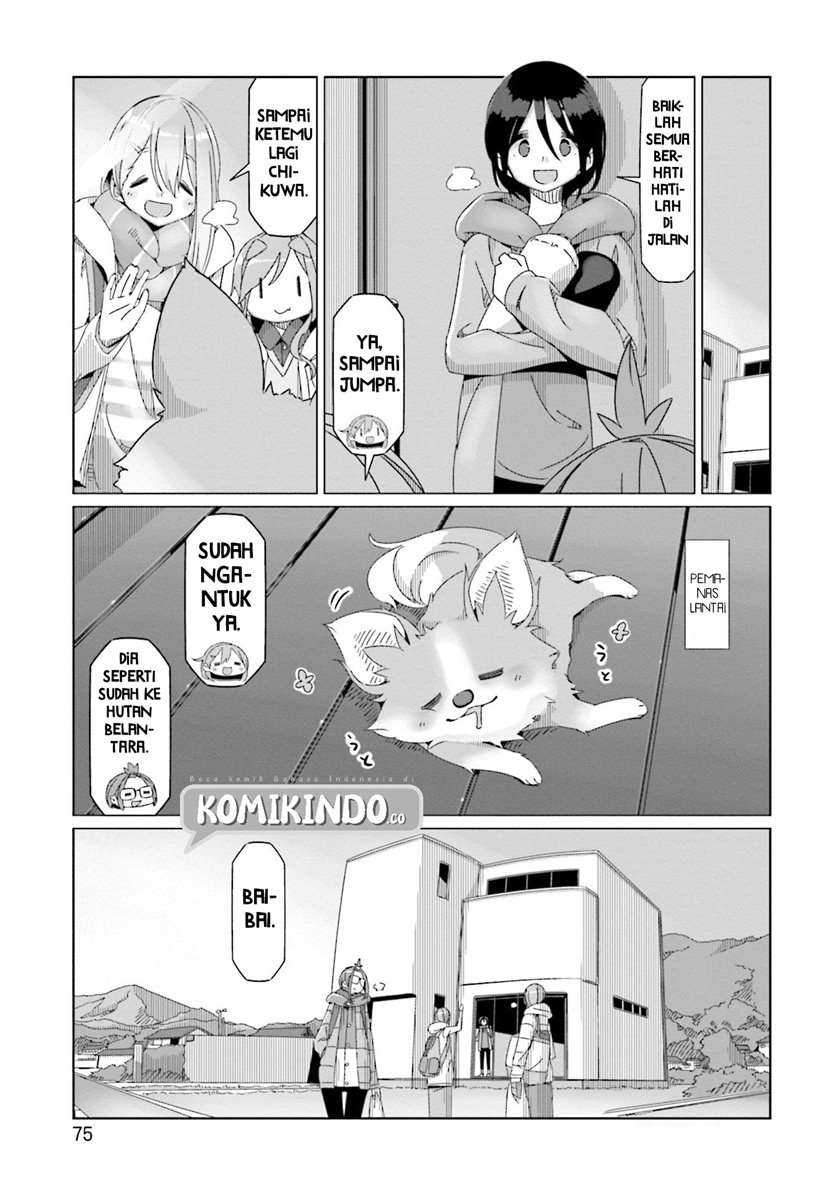 Yuru-Camp Chapter 55 Gambar 22