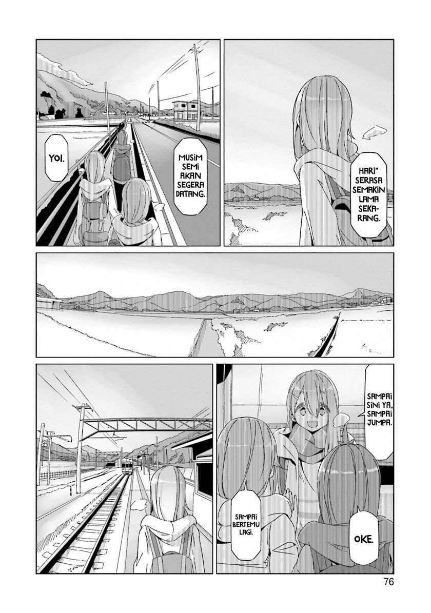 Yuru-Camp Chapter 55 Gambar 23