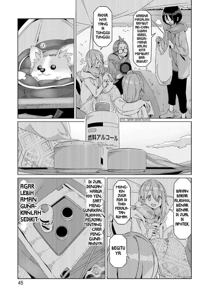 Yuru-Camp Chapter 54 Gambar 18